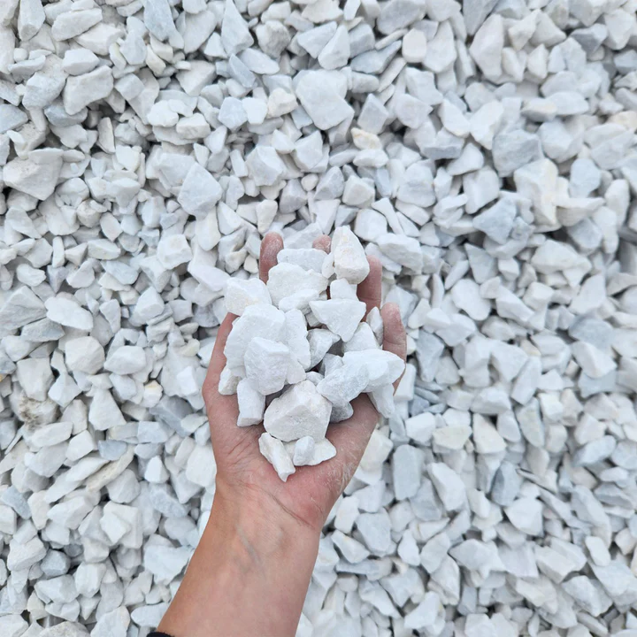 40mm Crystal White Rock