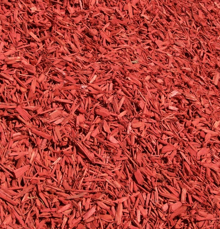 Red Shredded Mulch